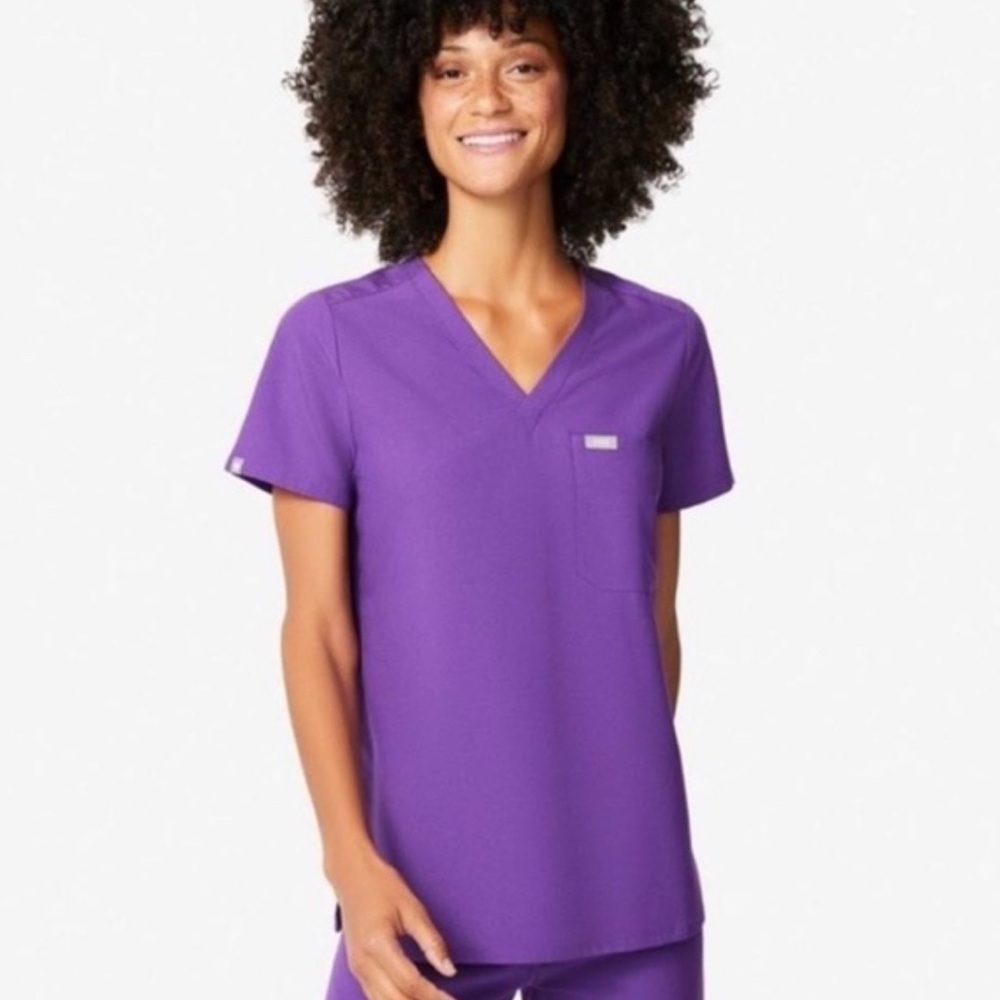Figs Casma Scrub Top